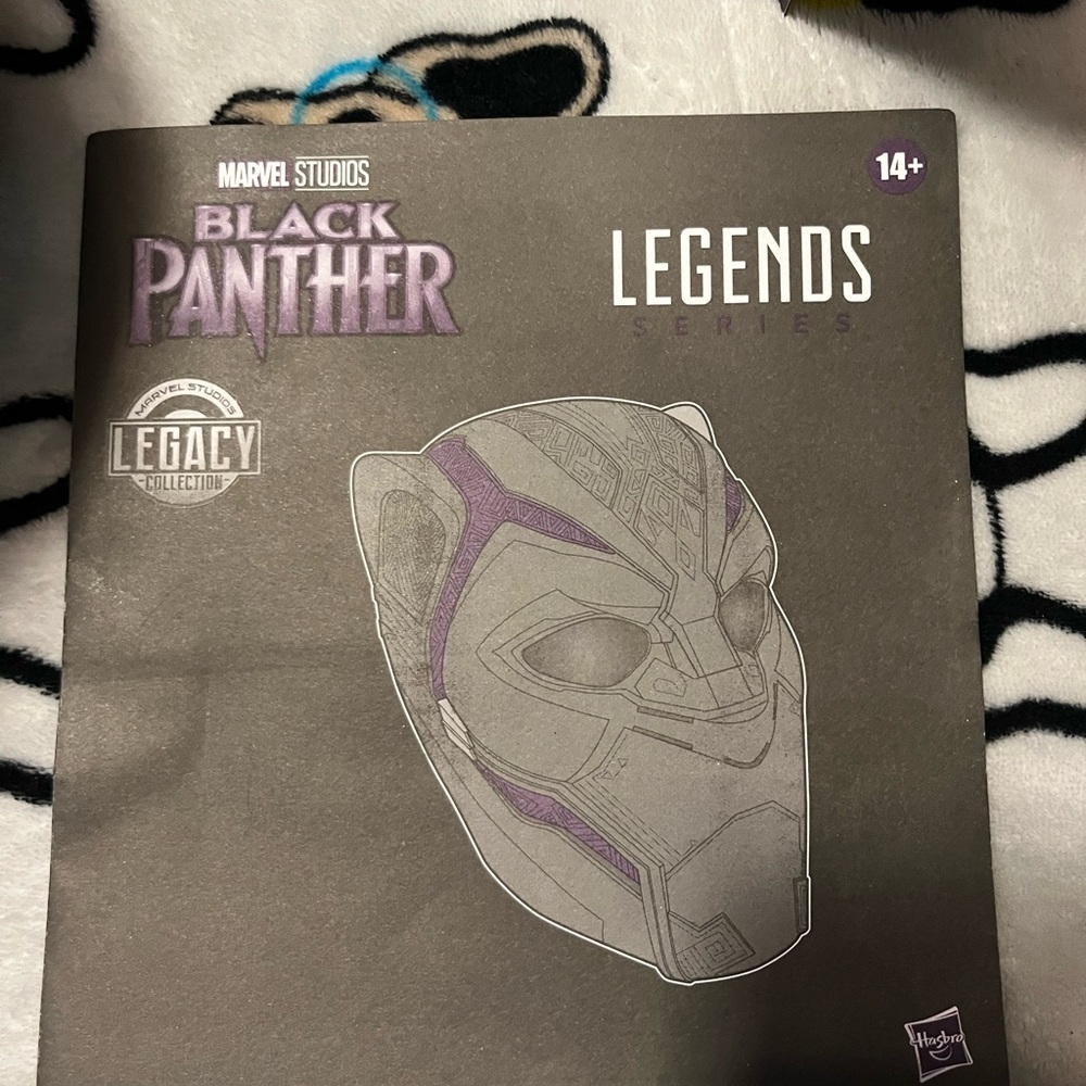 Marvel Silver and Purple Black Panther Helmet - Picture 12 of 12